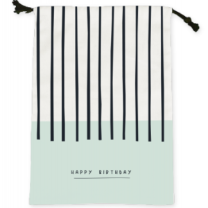 Geschenkbeutel „Happy Birthday“