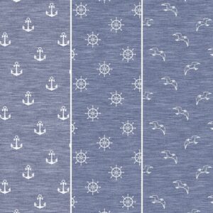 Gläsertuch Maritim 3er-Set
