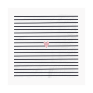 Serviette Streifen