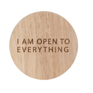 Flaschenöffner „I am open“