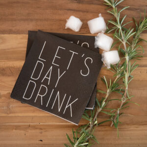 Cocktailserviette „Let´s day drink“