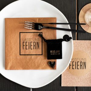 Servietten „Lasst uns feiern“