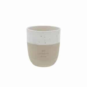 Becher „Do Nothing Club“ aus Steingut