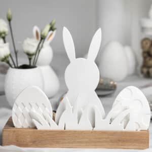 Lichtobjekt Hase