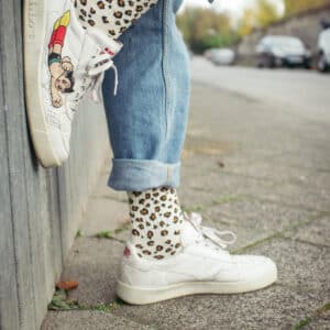 Tennissocken Leopard